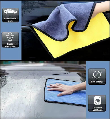 Ultra-Premium Microfiber Cloth 600GSM pack of 2 (40x40)
