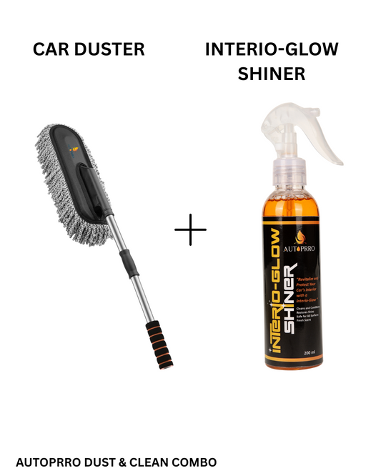 AUTOPRRO CAR DUSTER + AUTOPRRO’S INTERIO-GLOW SHINER