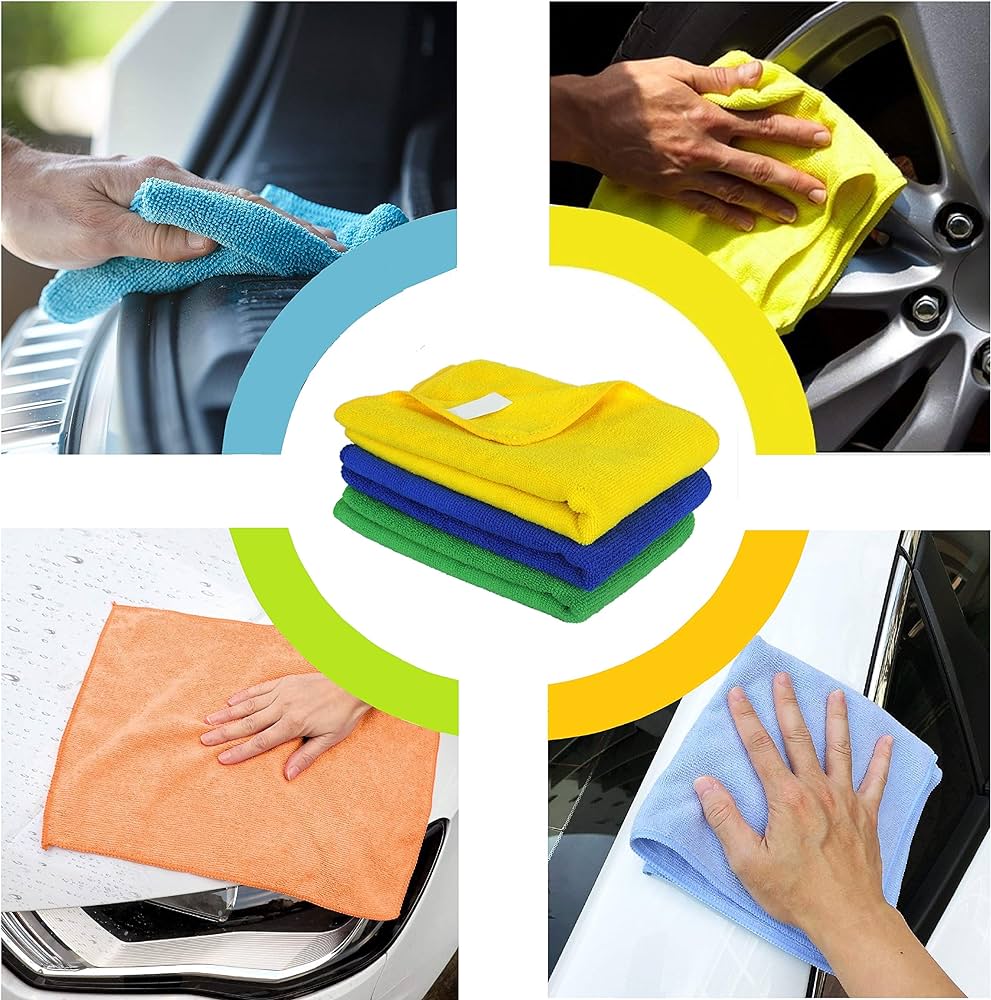 Autoprro Multipurpose Microfiber Cloth 250GSM 40x60CM pack of 2