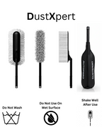 AutoPrro (Auto Prro) Set of cleaning brushes with DustXpert branding on a white background