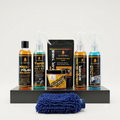 AutoPrro Car Care Kit with foam shampoo, tyre luster shine, towel and more