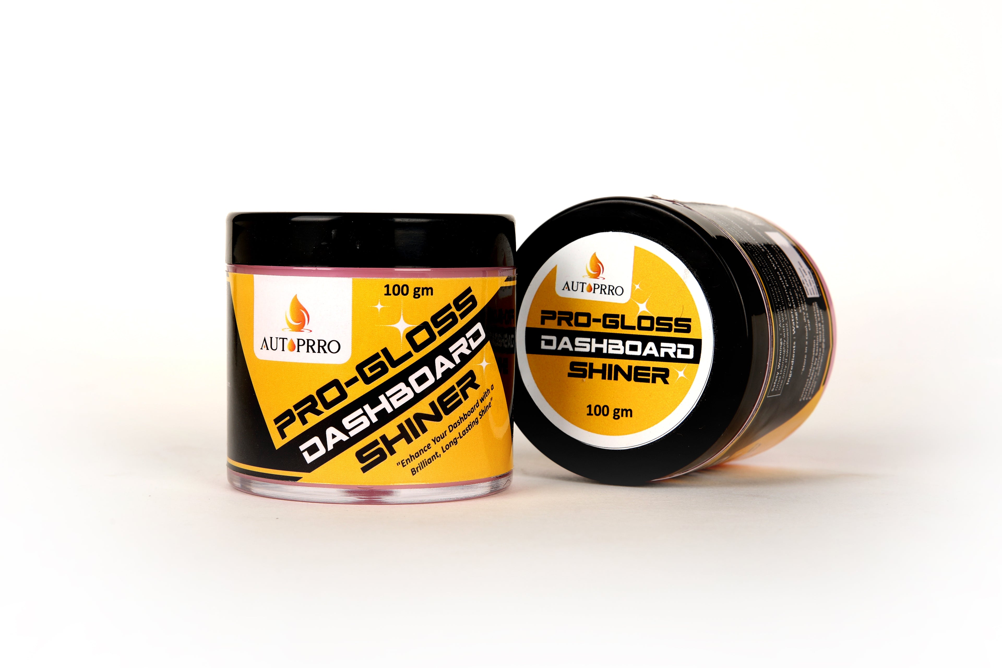 AutoPrro's Pro Gloss Dashboard Shiner for longlasting shine and uv protection
