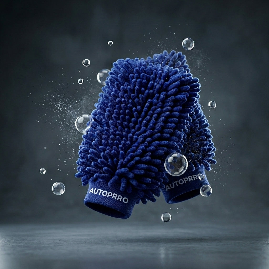 Autoprro microfiber wash Chenille Mitt