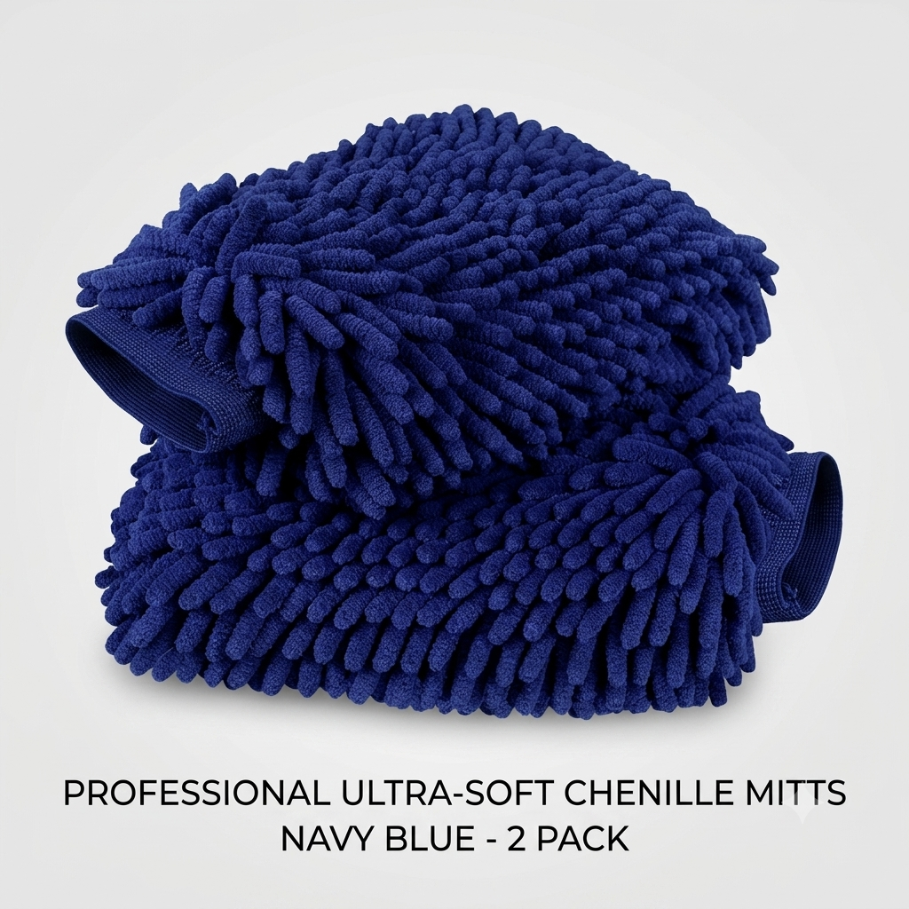 Autoprro microfiber wash Chenille Mitts