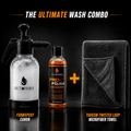 Autoprro Car Wash Combo Kit | Foam Cannon + Shampoo + 700 GSM Cloth