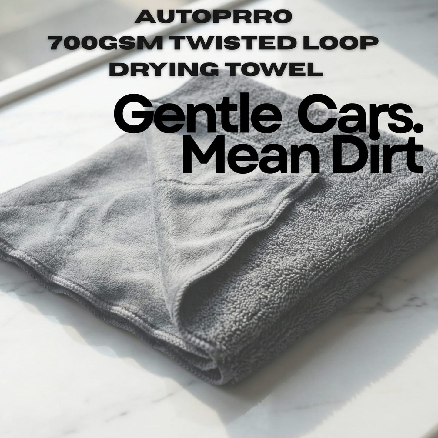 700 GSM Twisted Loop Microfiber Drying Cloth – Ultra Plush, Scratch-Free, High Absorbency