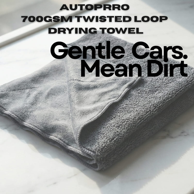 700 GSM Twisted Loop Microfiber Drying Cloth – Ultra Plush, Scratch-Free, High Absorbency