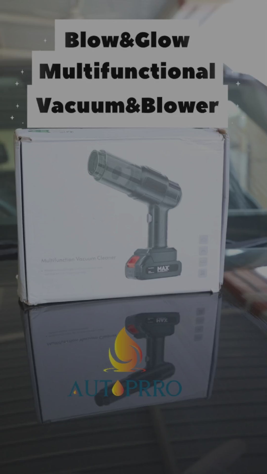 Autoprro’s Blow&Glow Multifunctional Vacuum and Blower Cleaner