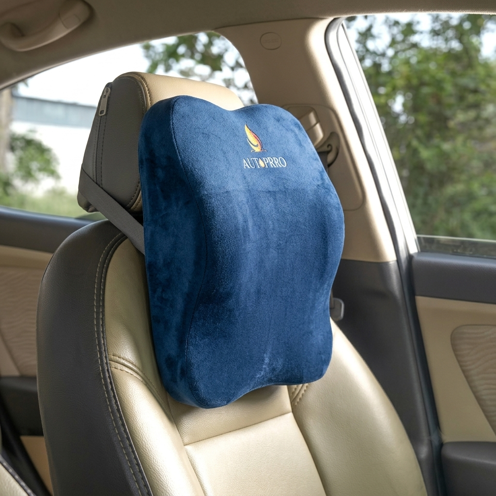 AutoPrro DriveComfort Neck Rest Pillow – Blue